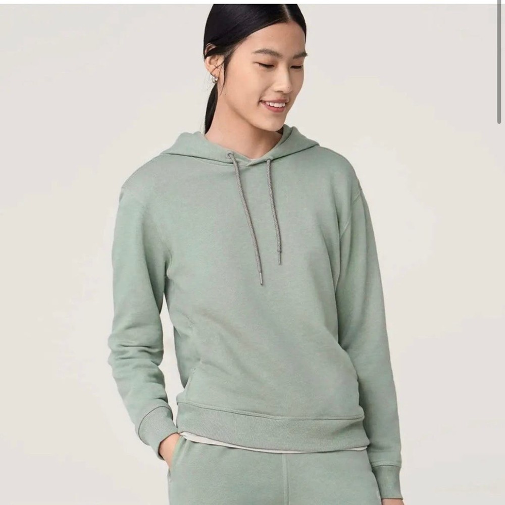 Allbirds Women’s  R&R organic Peruvian pima cotton, hemp & TENCEL Hoodie Med